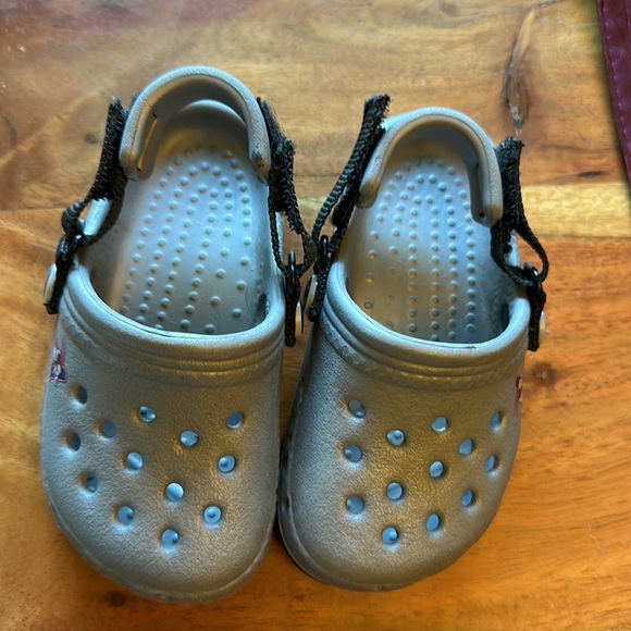 4C 5C Toddler Aussie Soles Closed-Toe Sandals Water Shoes, Adjustable - Picture 3 of 3